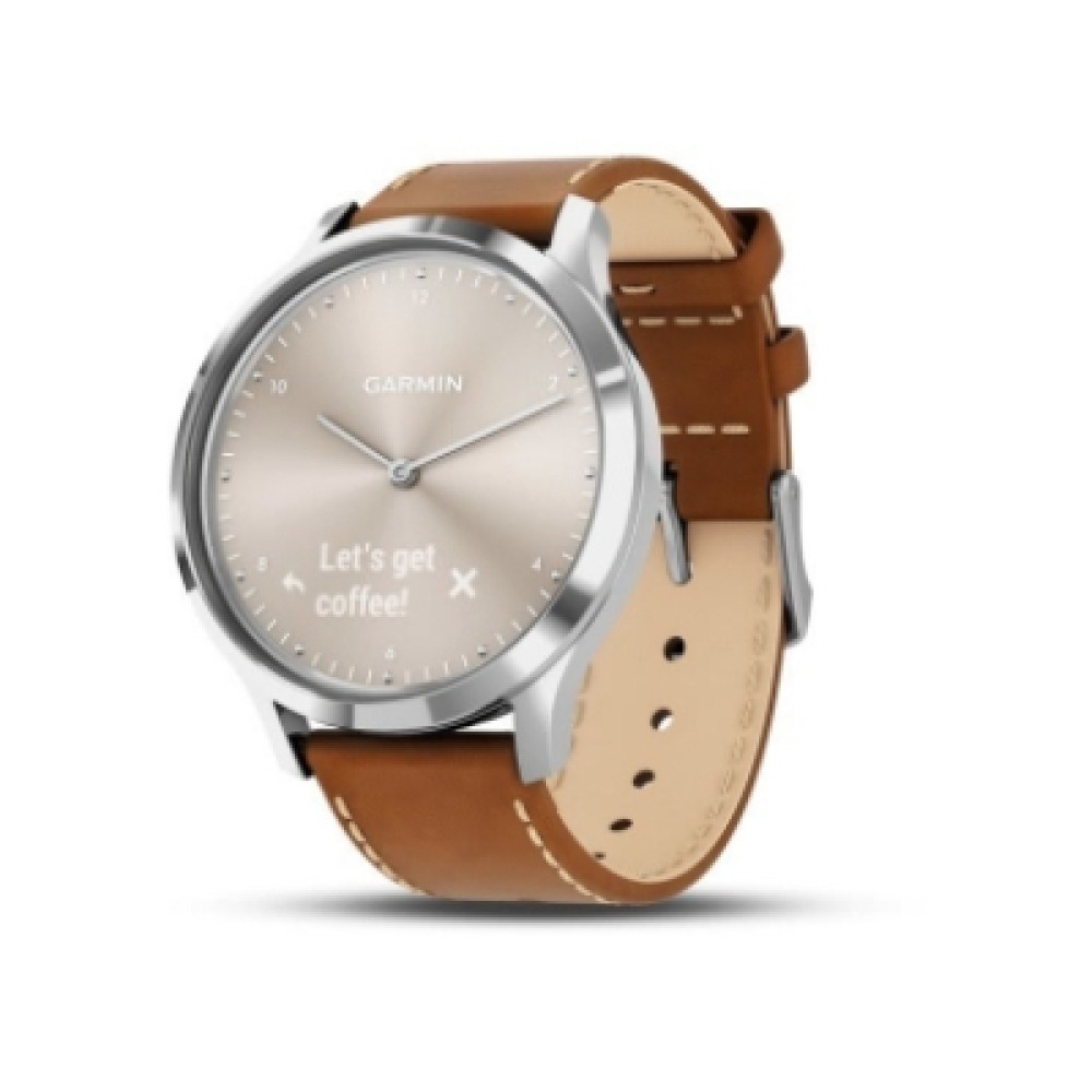 Garmin Vivomove HR Premium Tan Italian | Kiyaslama.net