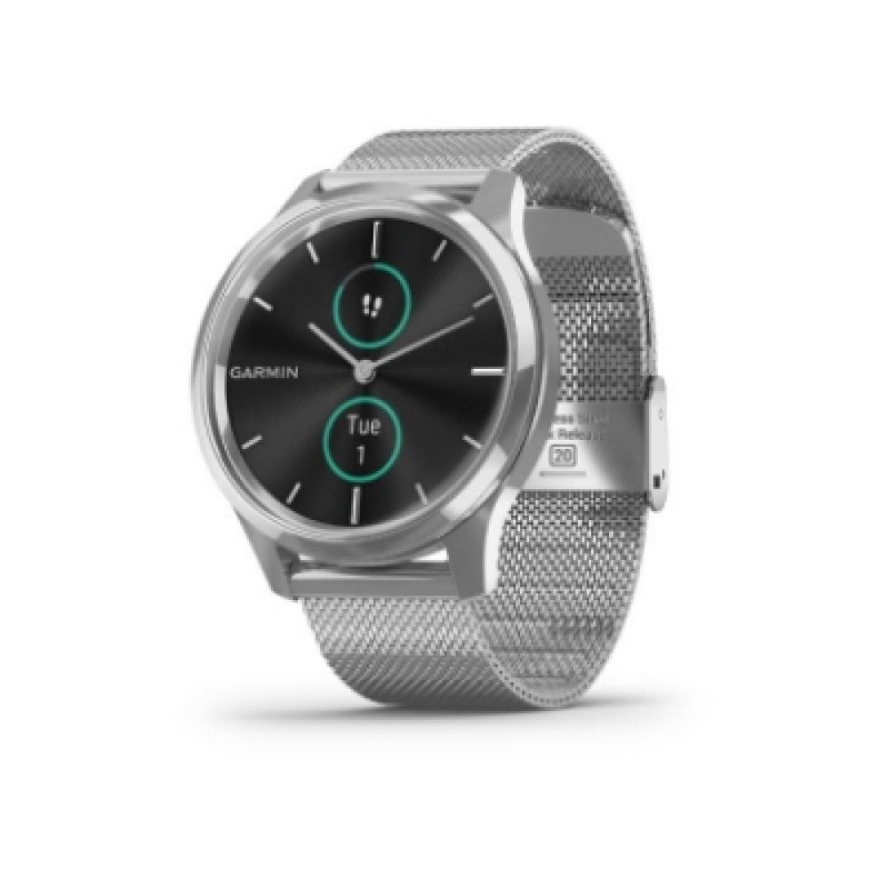 Garmin Vivomove Luxe  Gümüş | Kiyaslama.net