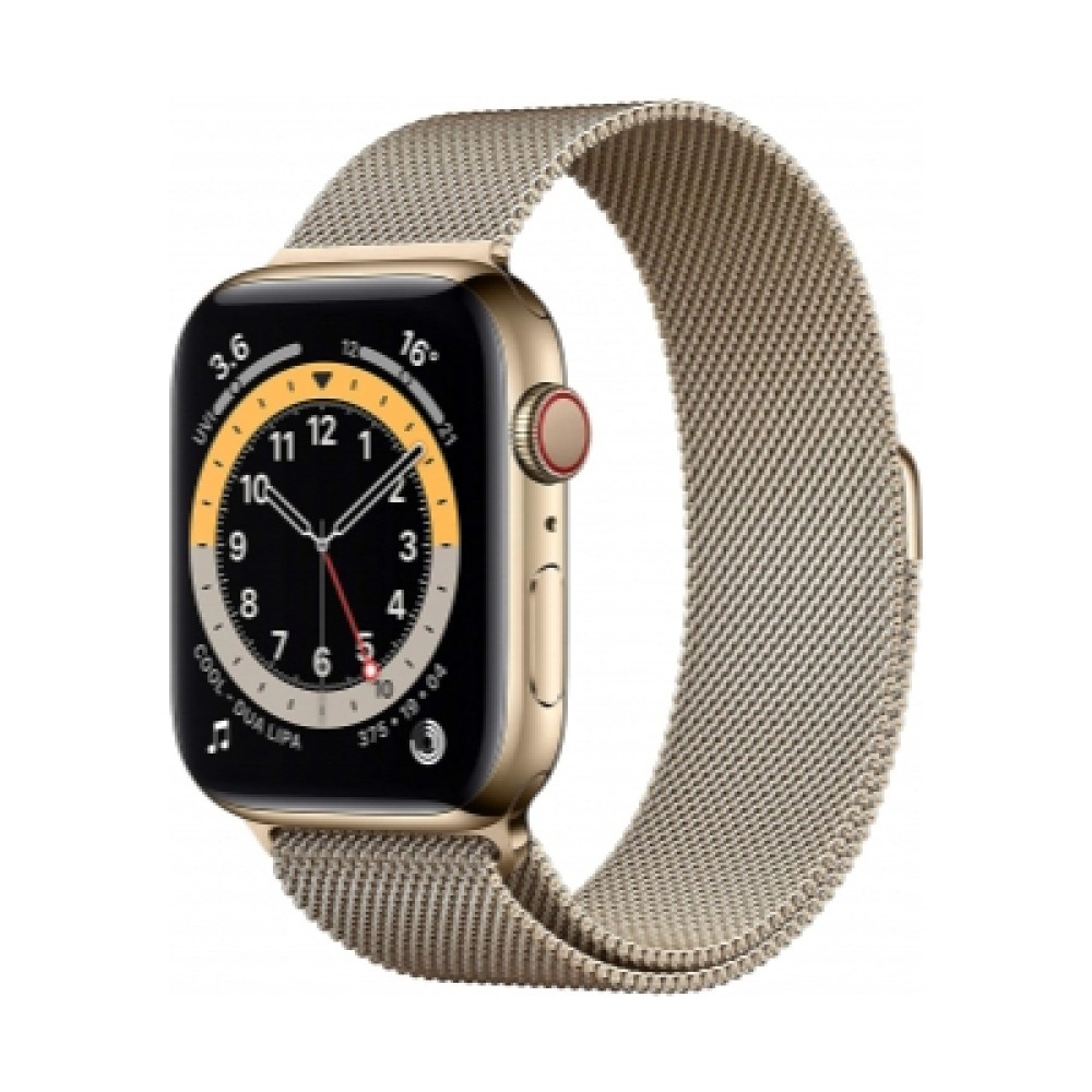 Apple Watch Series 6 GPS Cellular Altın Paslanmaz Çelik Case with  Altın Milanese Loop | Kiyaslama.net