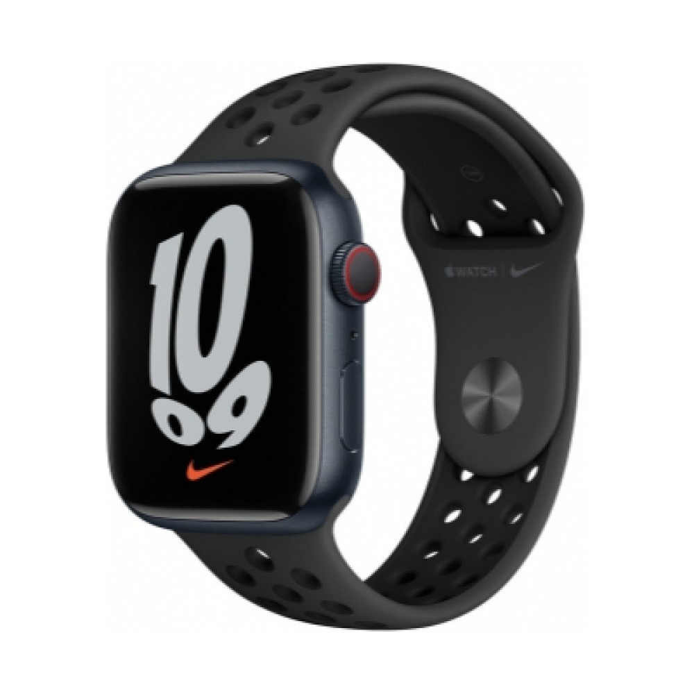 Apple Watch Nike Series 7 Cellular 45mm Midnight Alüminyum Kasa and Nike Sport Band | Kiyaslama.net