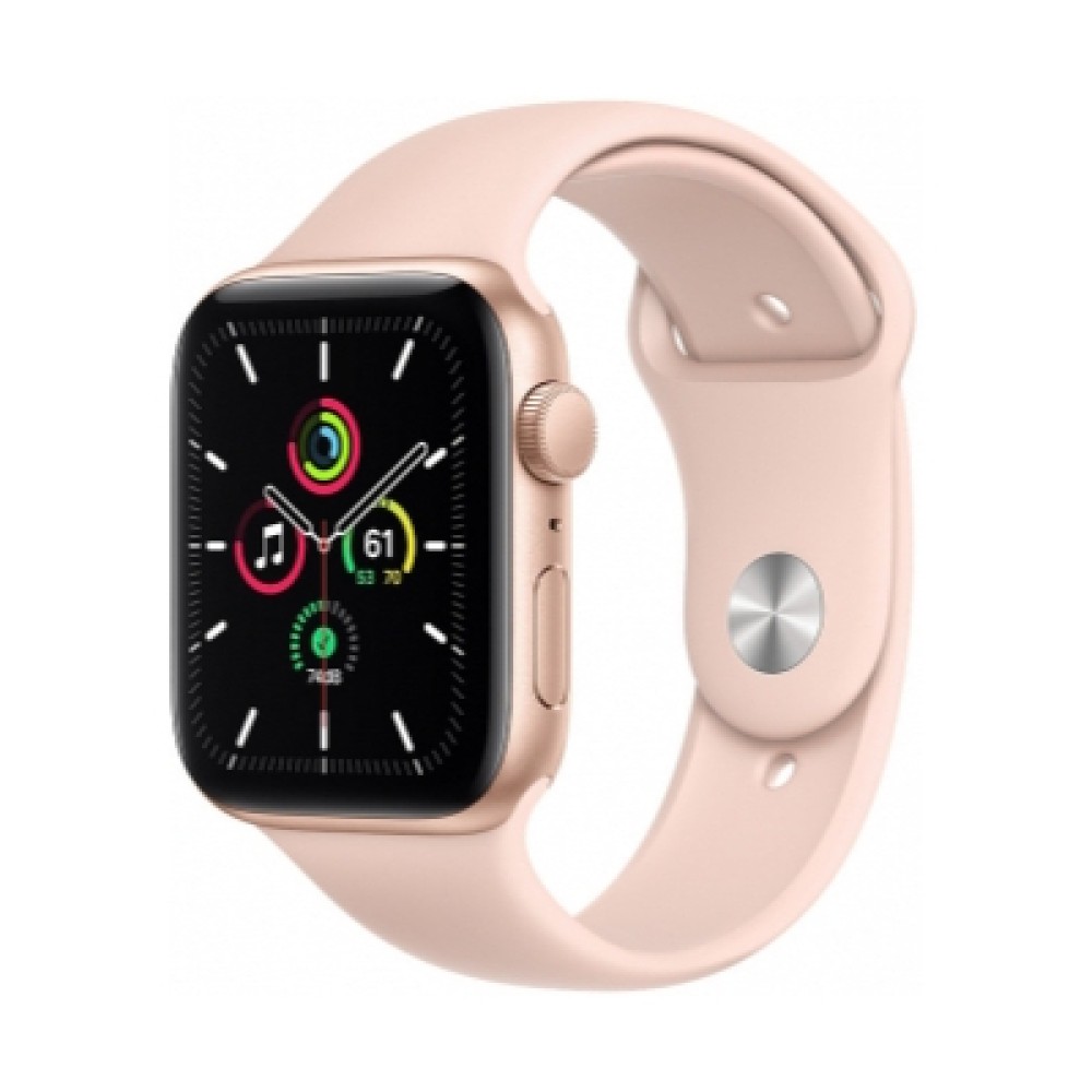 Apple Watch SE Altın Alüminyum Kasa and Pink Sand Sport Band | Kiyaslama.net