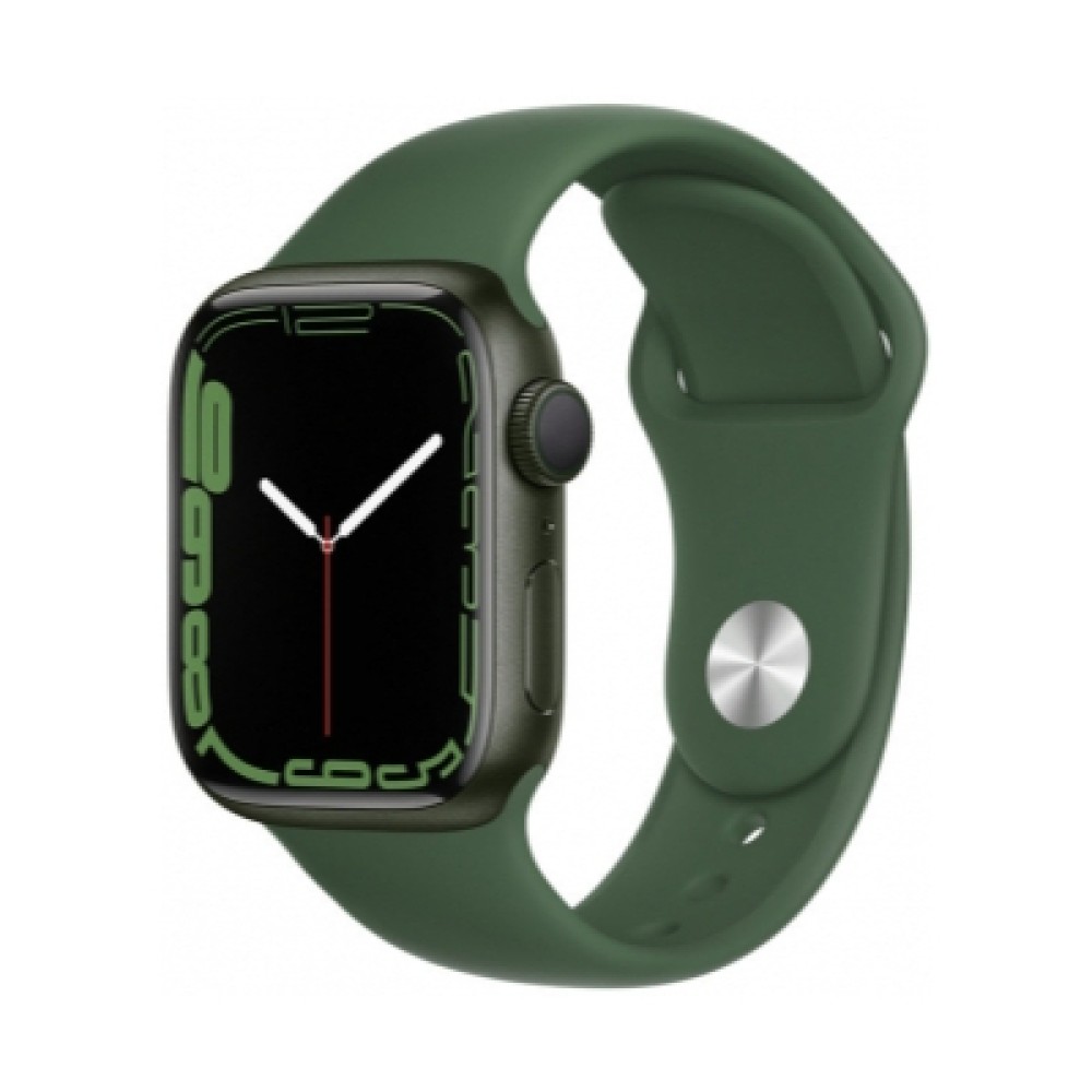 Apple Watch Series 7Green Alüminyum Kasa with Clover Sport Band | Kiyaslama.net